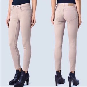 All Saints Ladies Size 26 Blush Color Straight Jeans